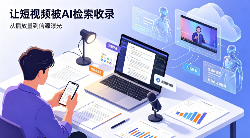 顺庆区短视频创作者新必修课：吃透 GEO 优化，让抖音内容被豆包、DeepSeek、元宝智能体收录